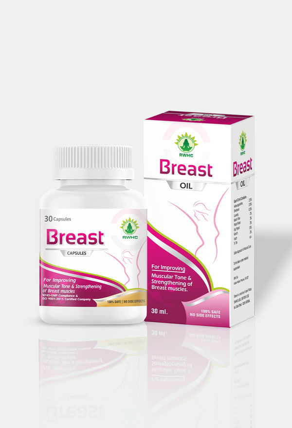 Breast CAPSULES and OIL combo